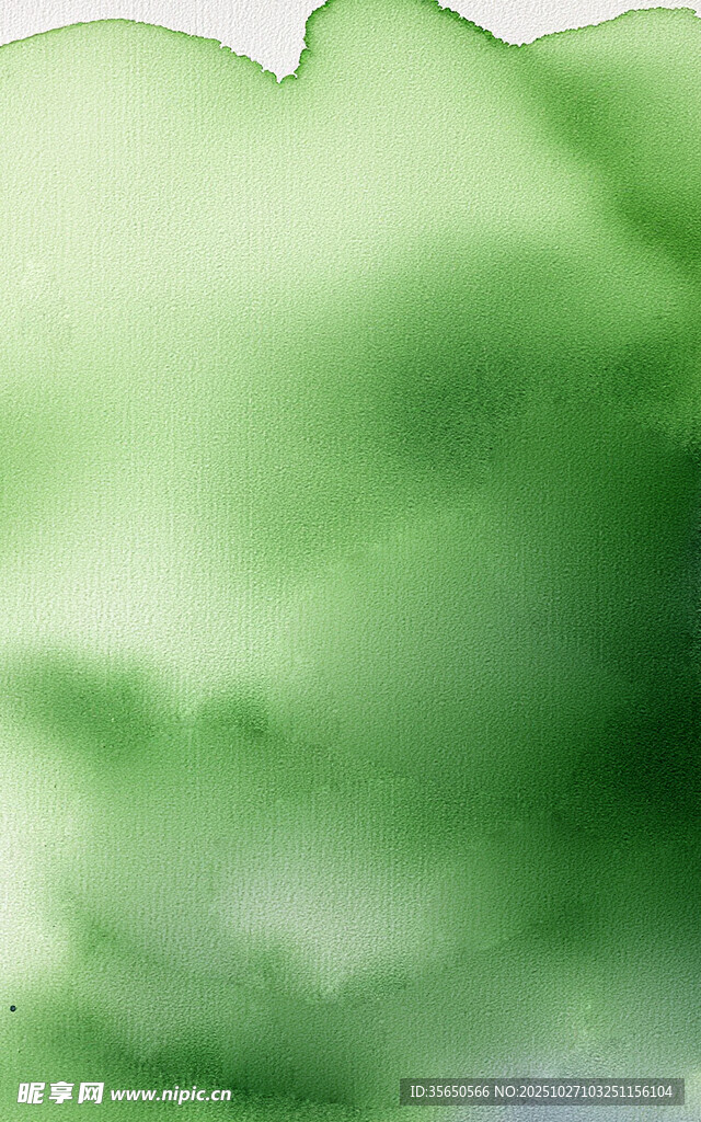 淡绿色梦幻晕染背景图