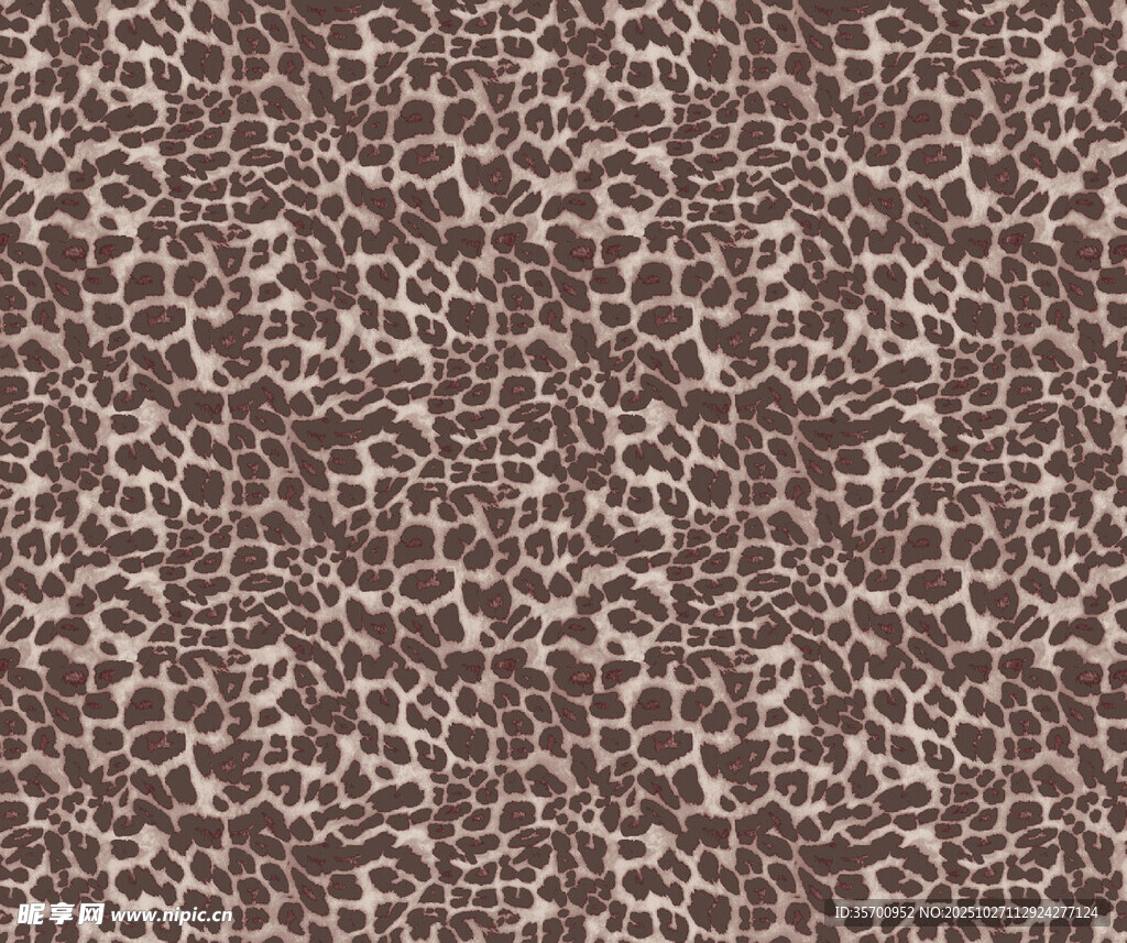 豹纹纹理图案
