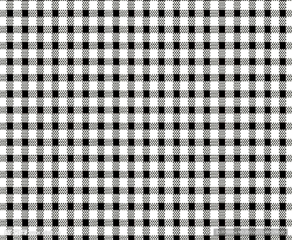 黑白格子图案纹理