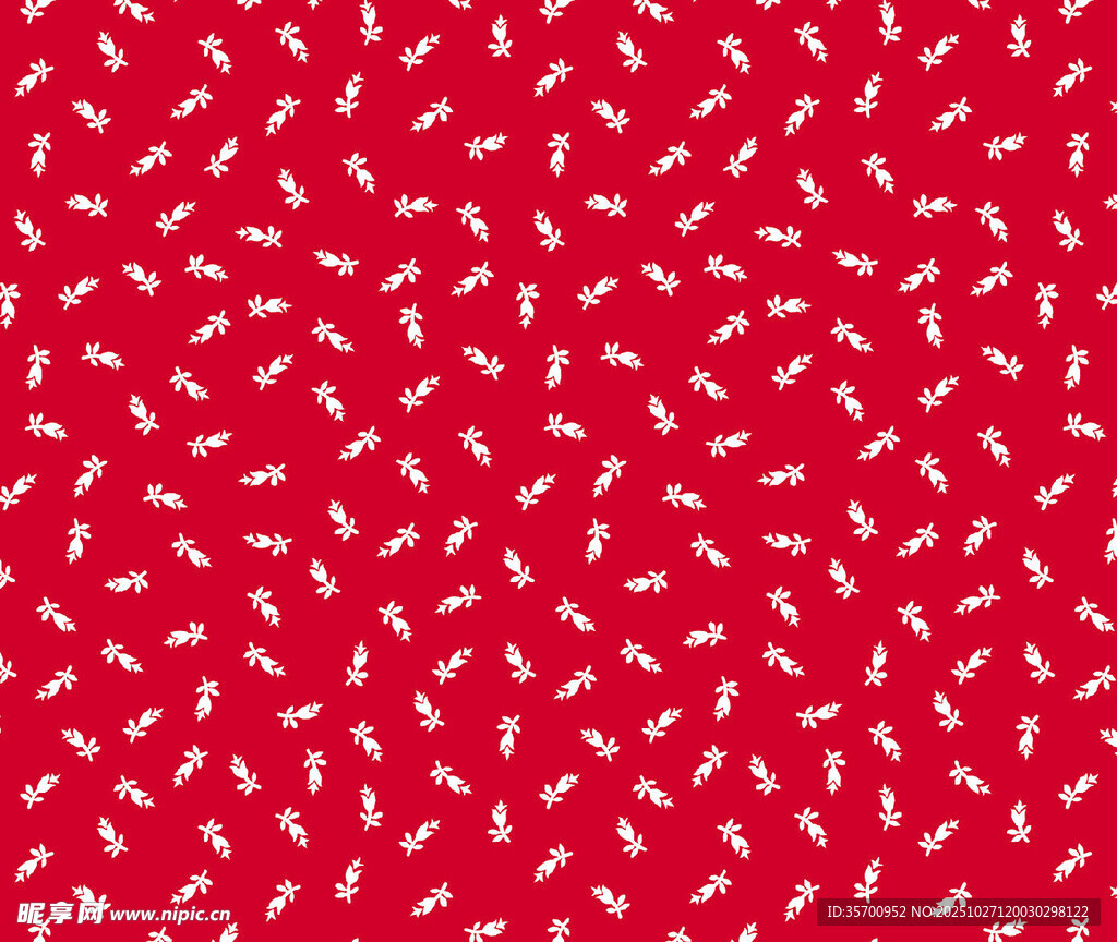 红色底白色图案纹理背景