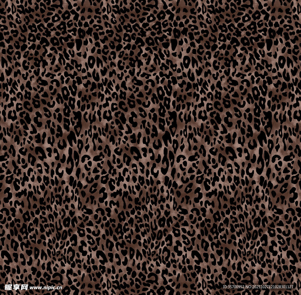豹纹纹理图案