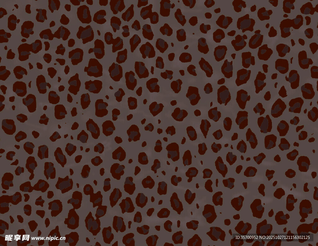 棕色豹纹纹理图案