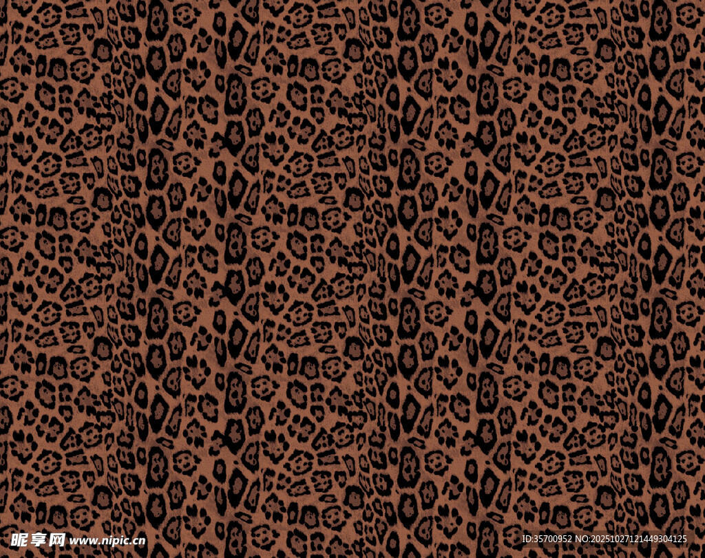 豹纹纹理图案
