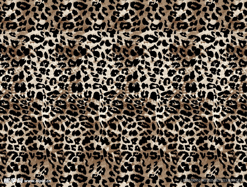 豹纹图案纹理背景