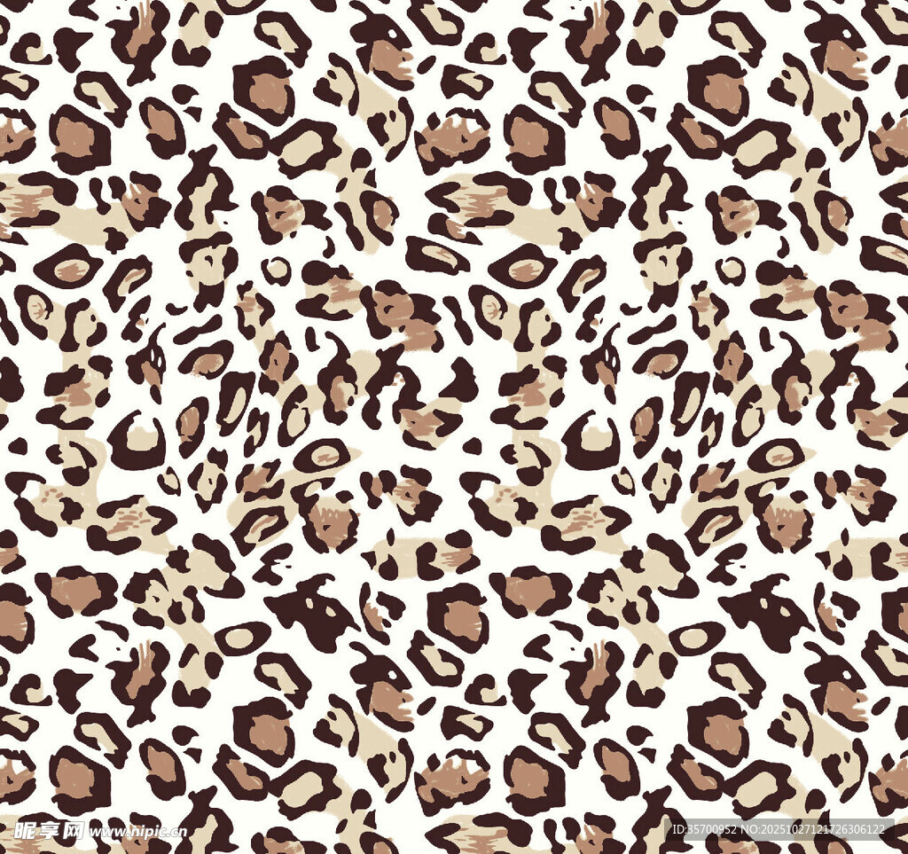 豹纹图案素材