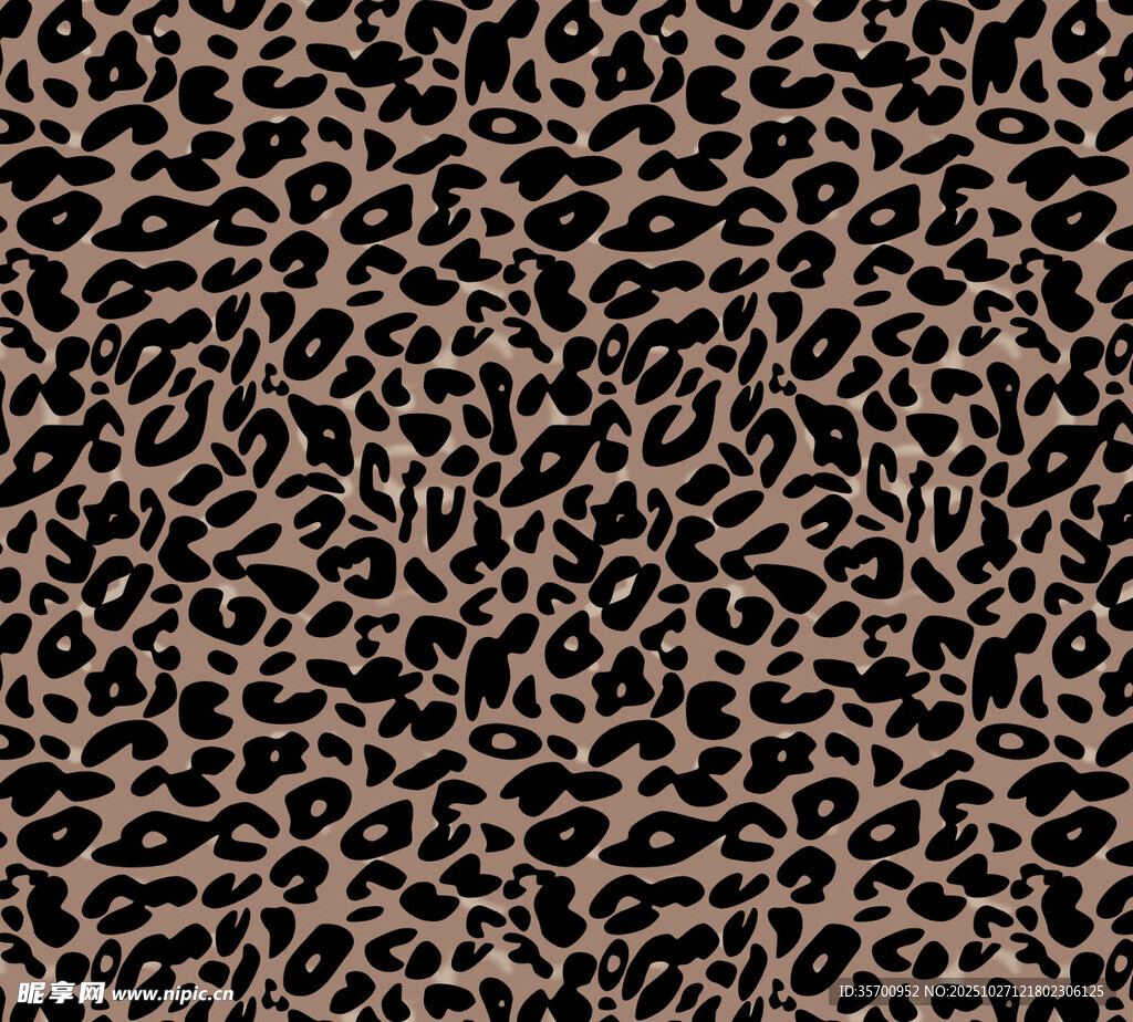 豹纹图案纹理素材