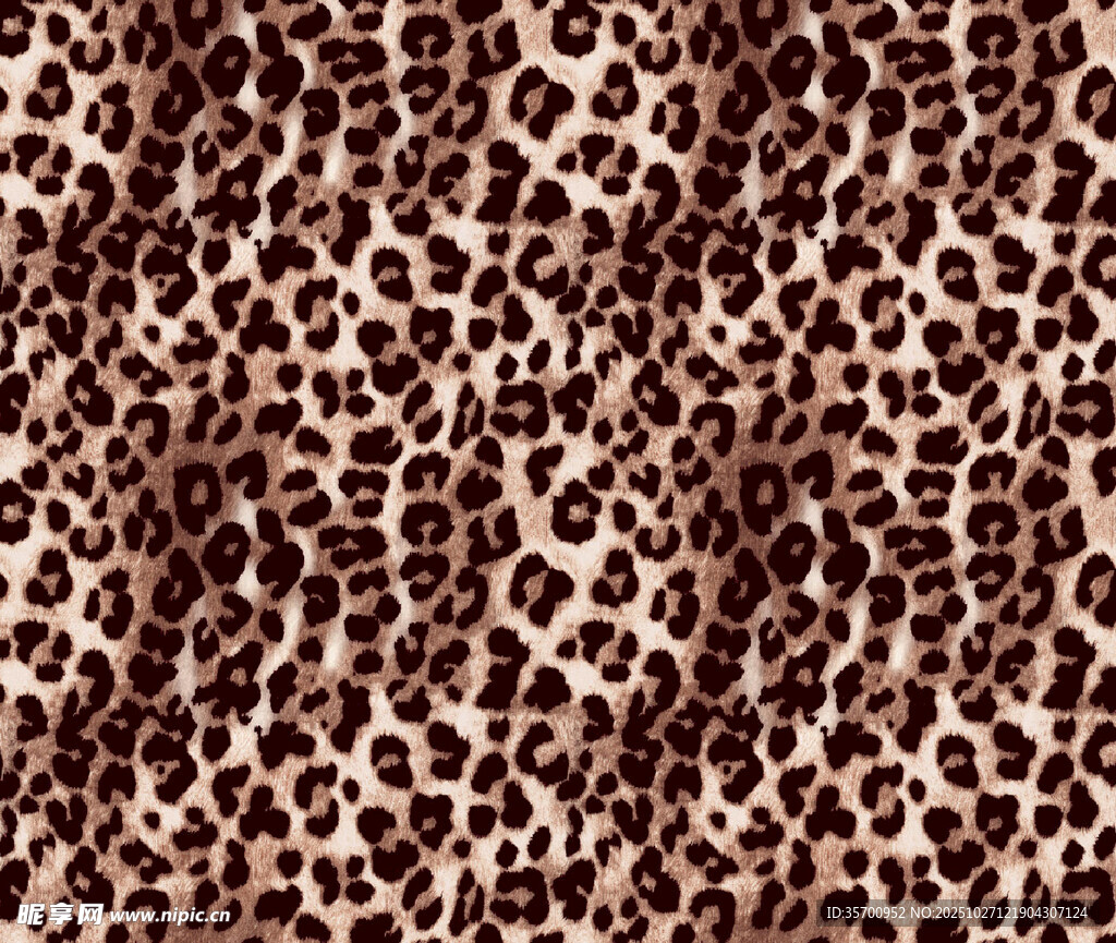 豹纹图案纹理背景