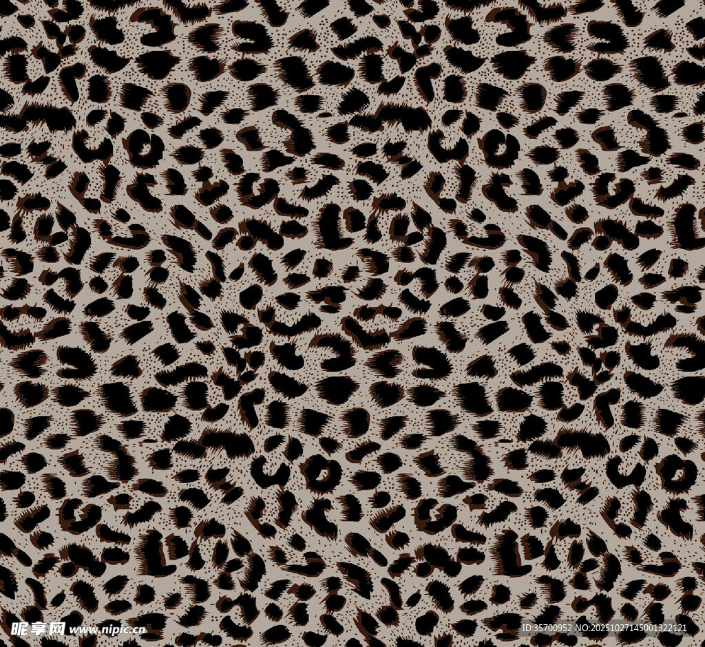 豹纹图案布料纹理