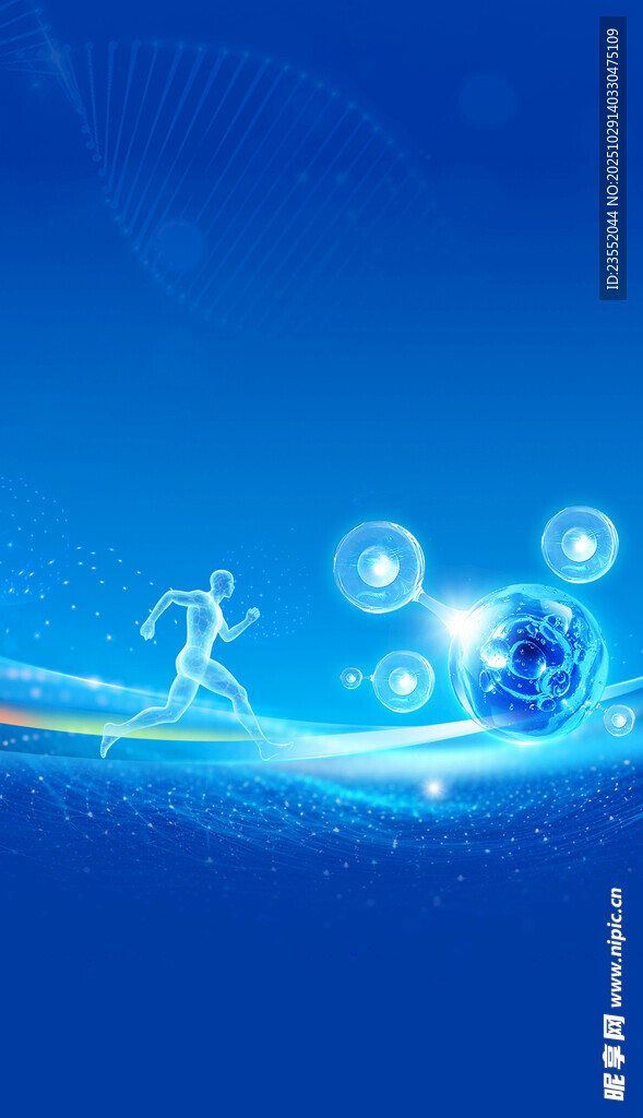 医学细胞背景素材