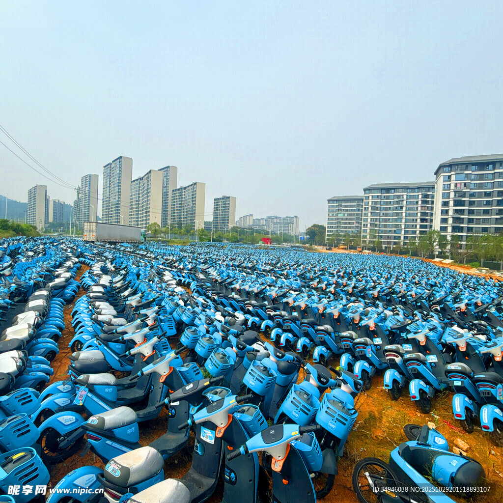 共享单车坟场