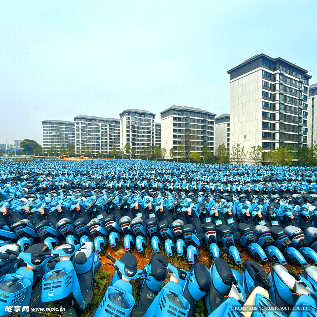 共享单车坟场