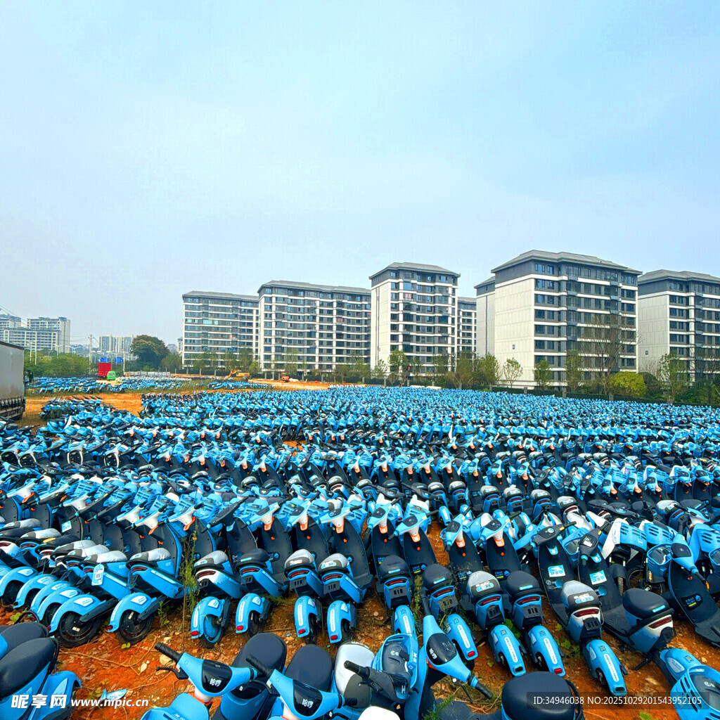 共享单车坟场