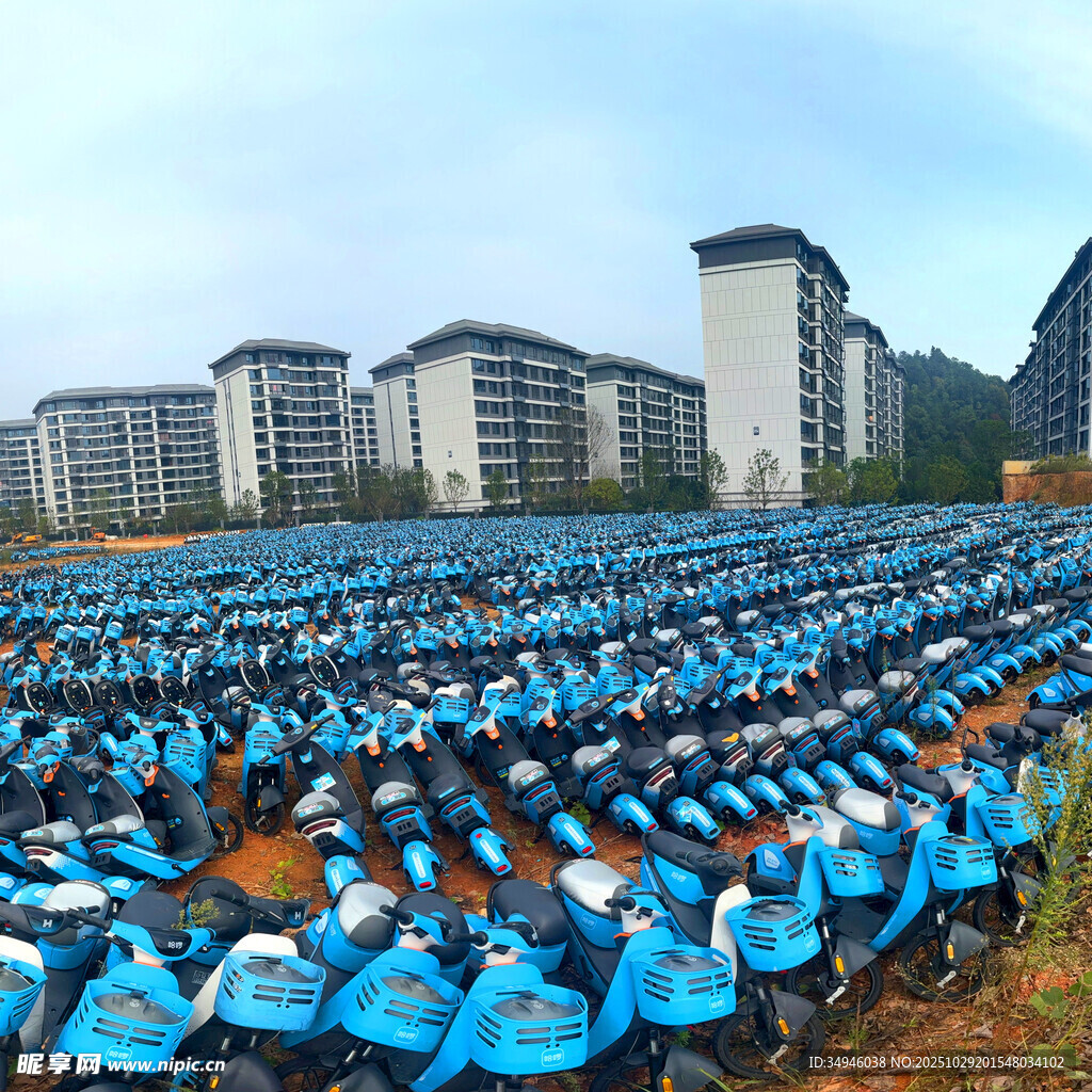 共享单车坟场