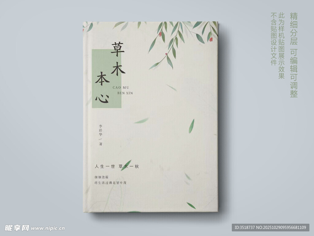 书本展示样机效果图