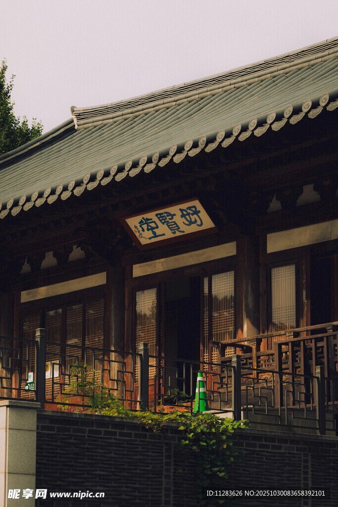 中式传统建筑古朴景致