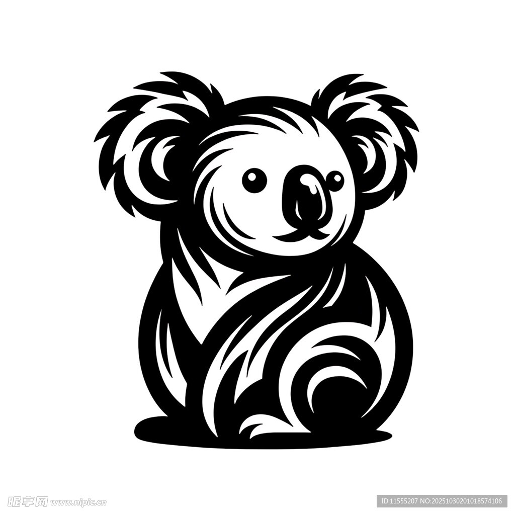 卡通考拉形象设计