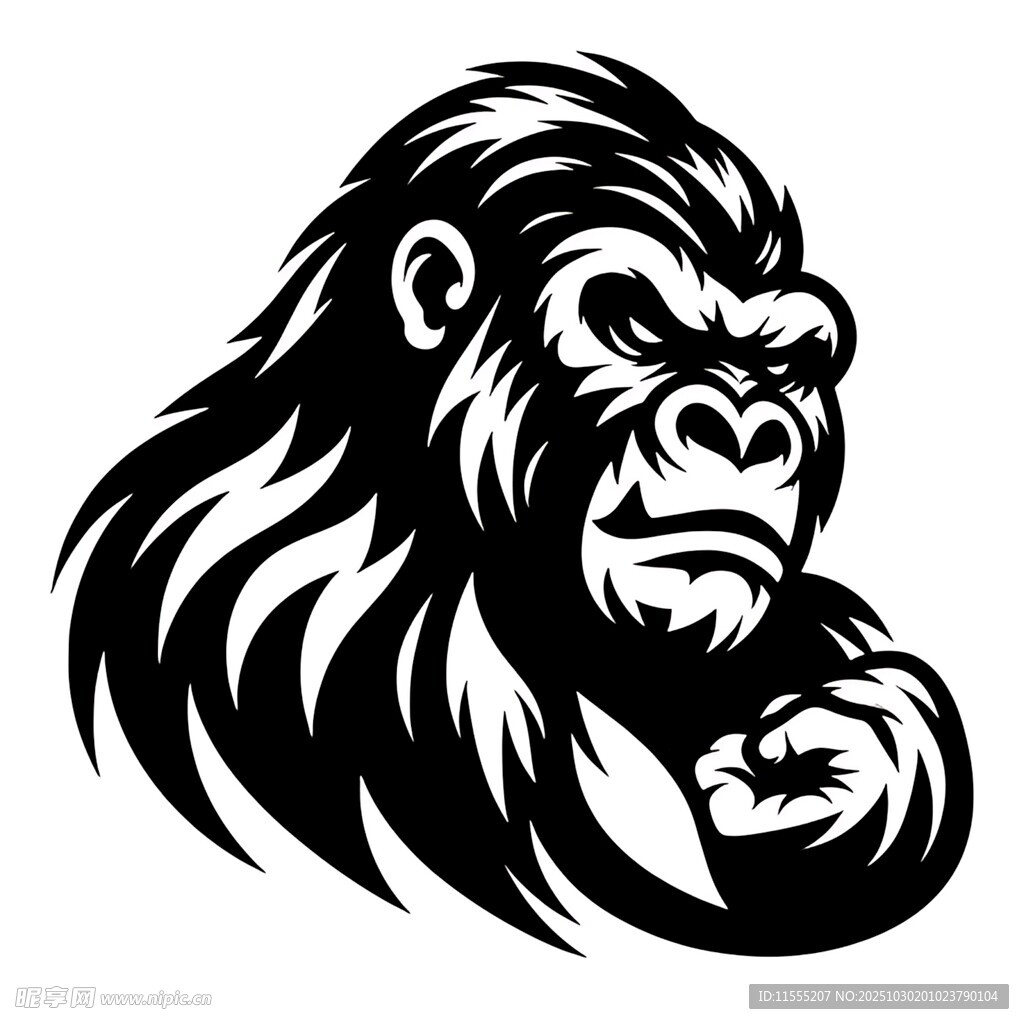 愤怒大猩猩头像