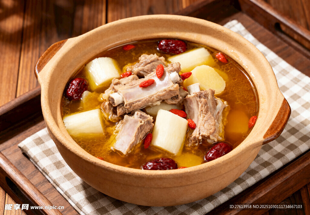 山药排骨养生汤