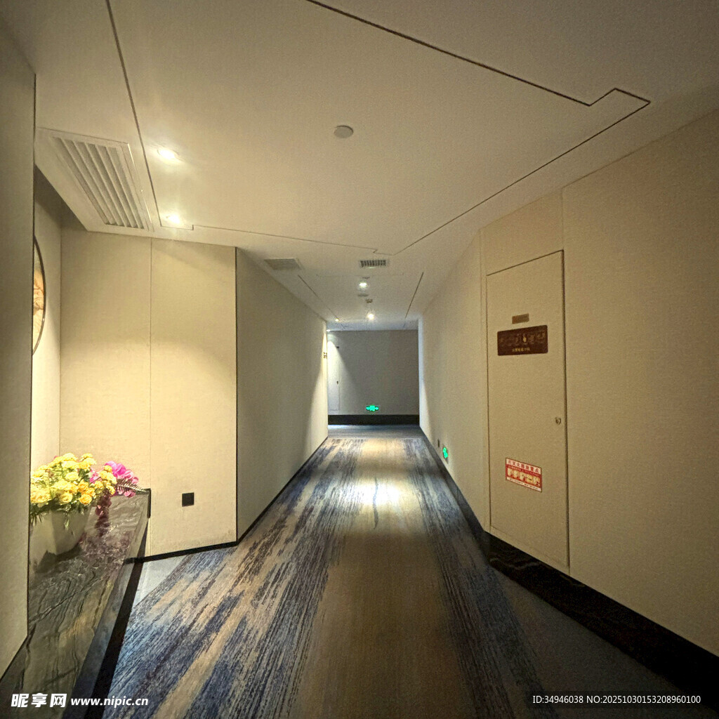 现代简约风格酒店走廊