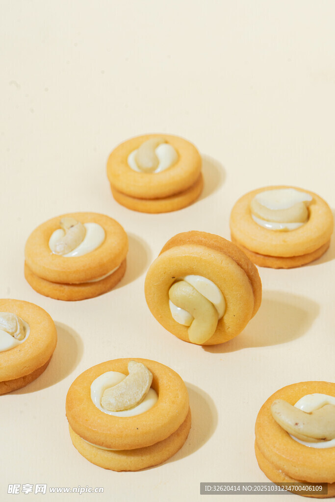 坚果饼干