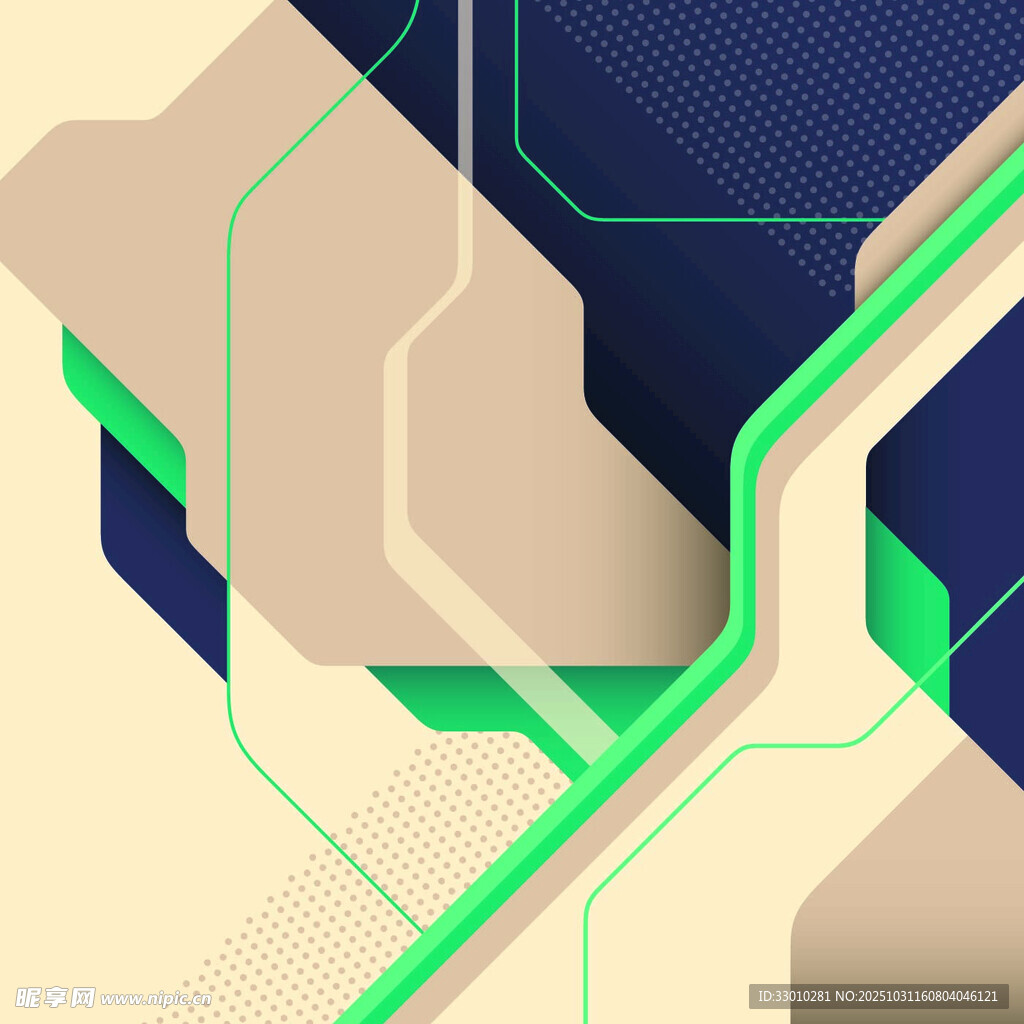 几何抽象风格线条背景图