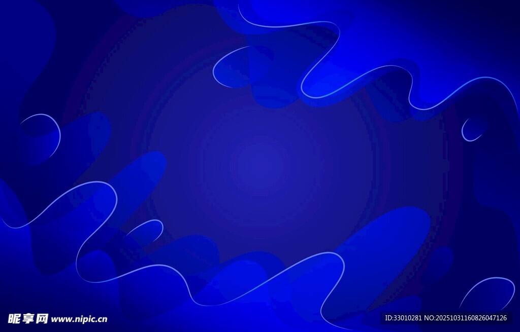 蓝色动感抽象背景图案