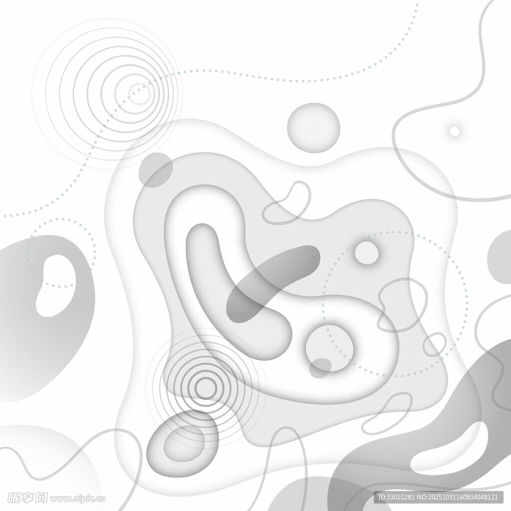 抽象几何线条艺术图案