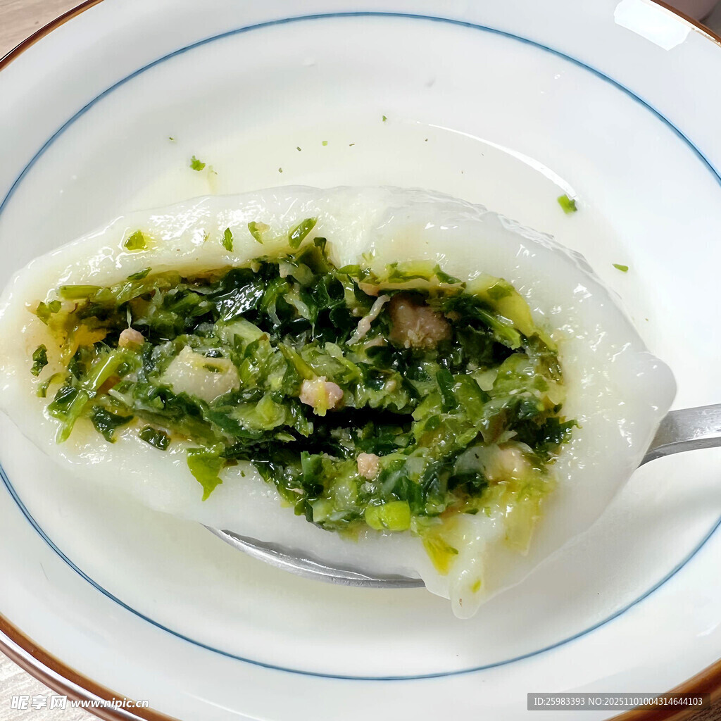 荠菜汤圆