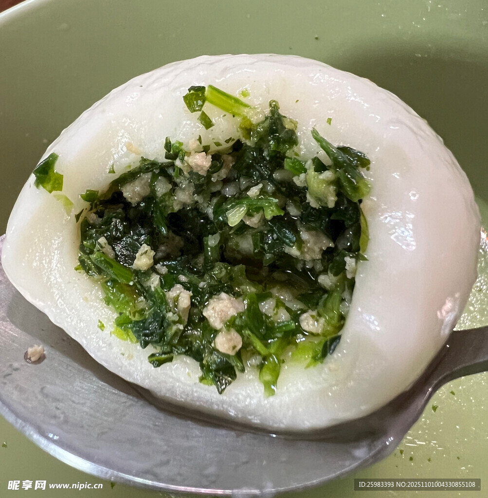 荠菜汤圆