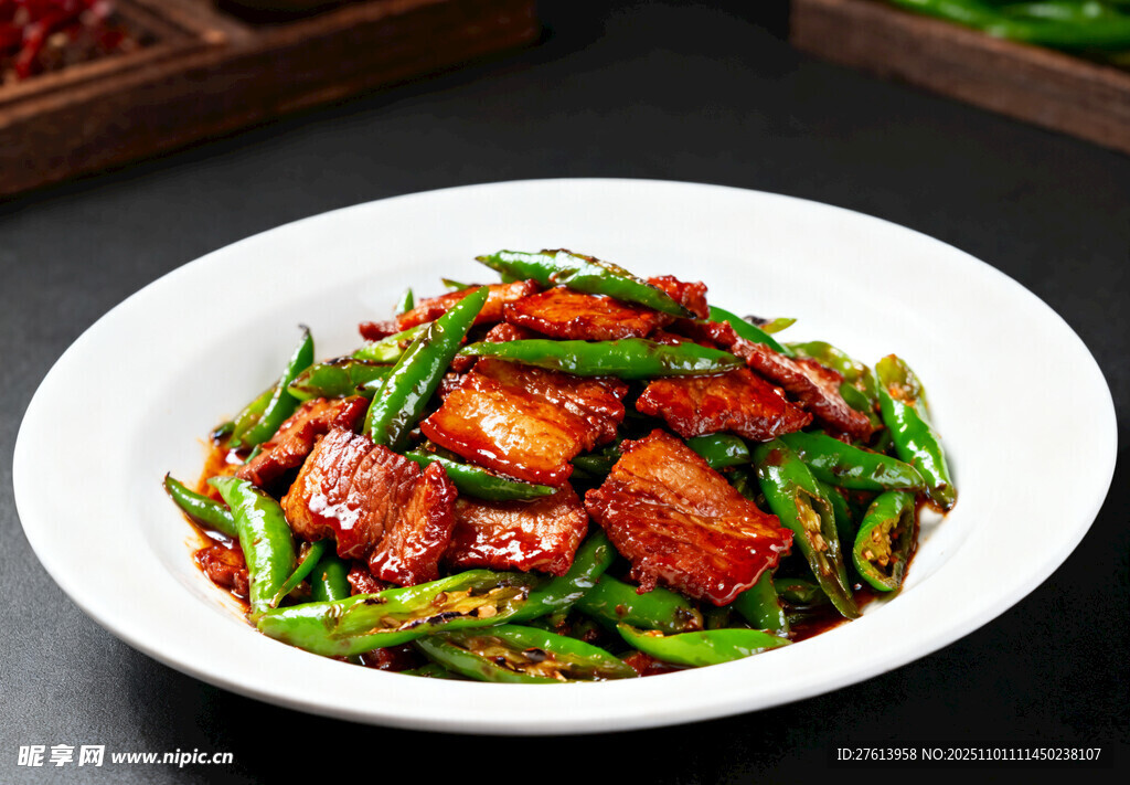 辣椒炒五花肉