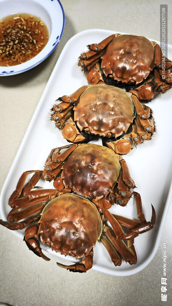 清蒸大闸蟹