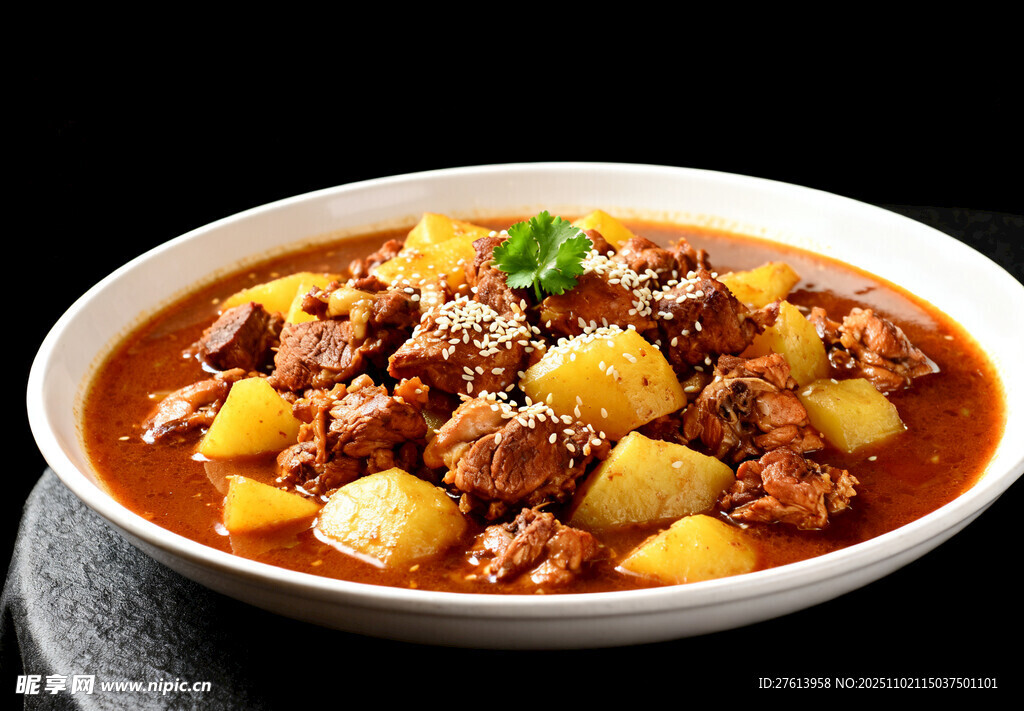 土豆炖牛肉