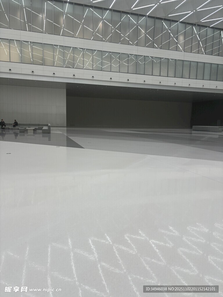 空旷室内空间场景