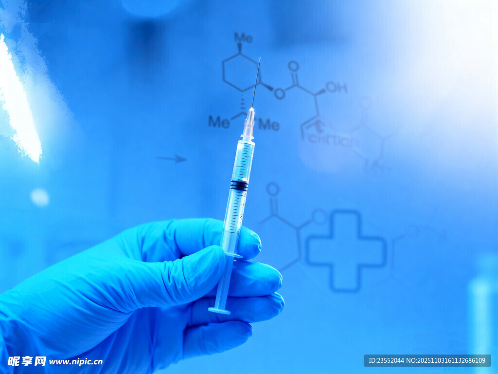 手持注射器的医疗场景