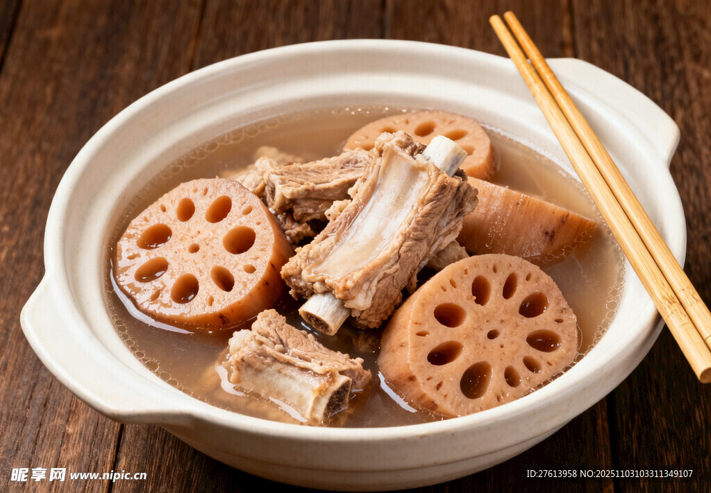 莲藕排骨汤