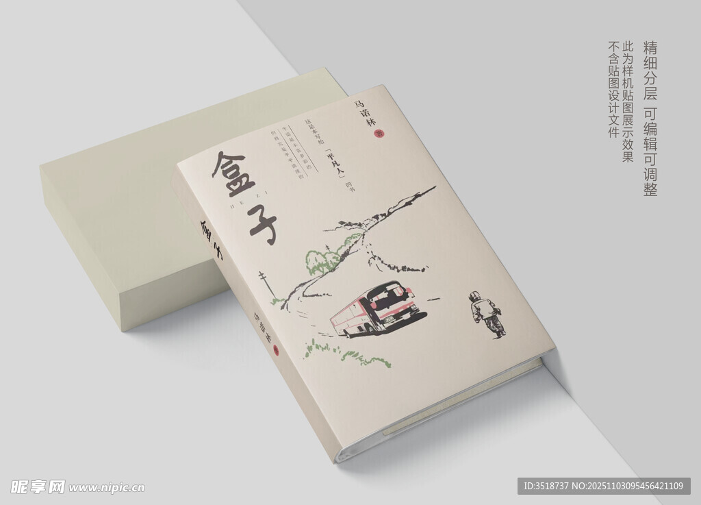 书籍展示样机效果图