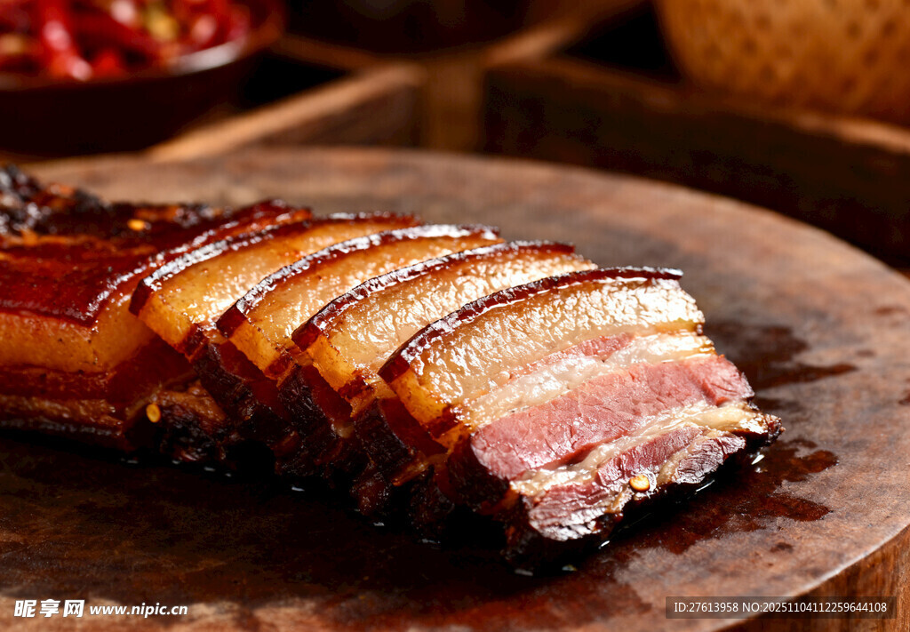 切片腊肉