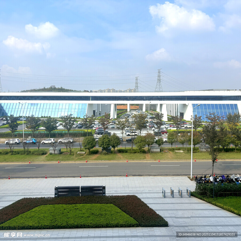 现代建筑广场景观