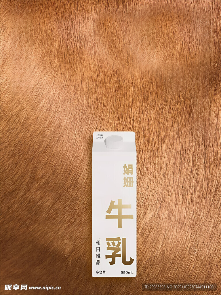 牛奶牛皮