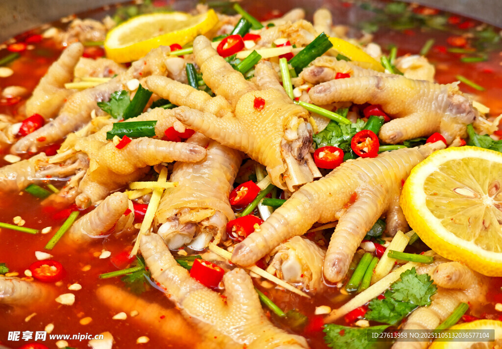 柠檬酸辣凤爪