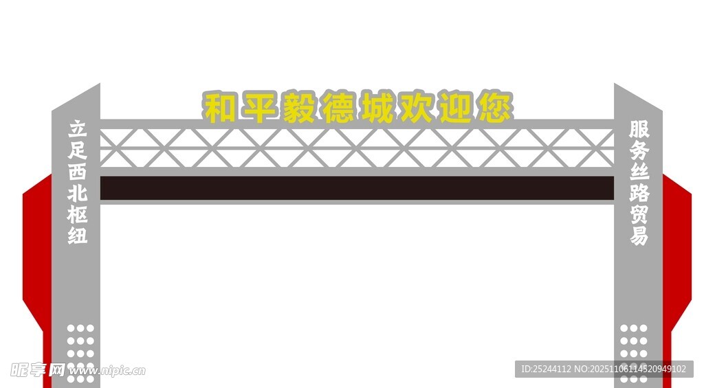 检测龙门架大门