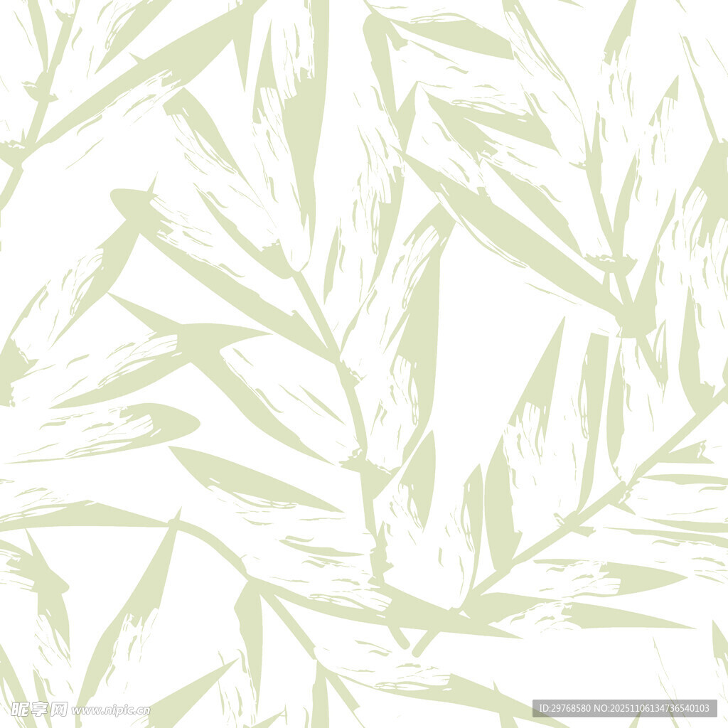 浅绿色叶片纹理图案