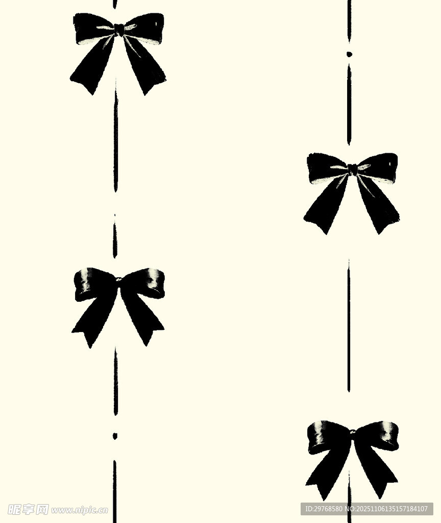 黑色蝴蝶结