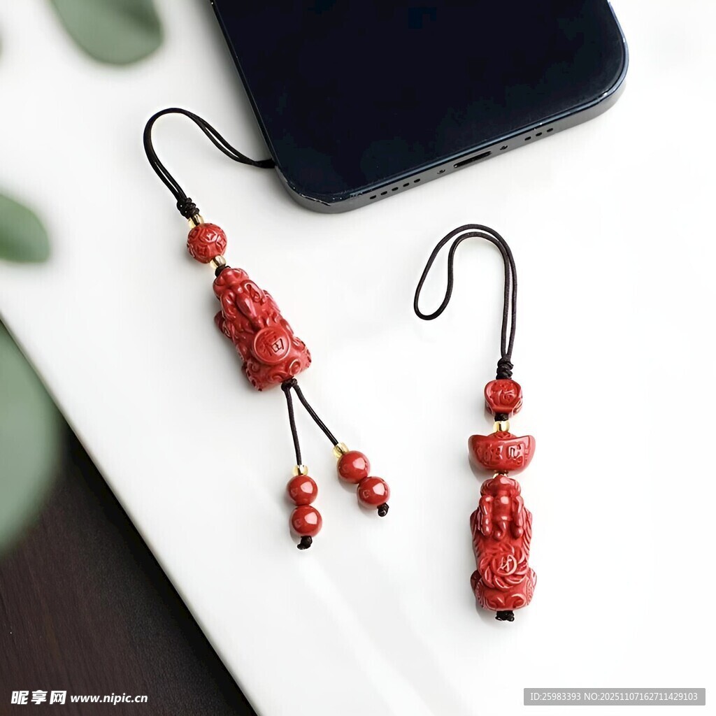 朱砂手机链