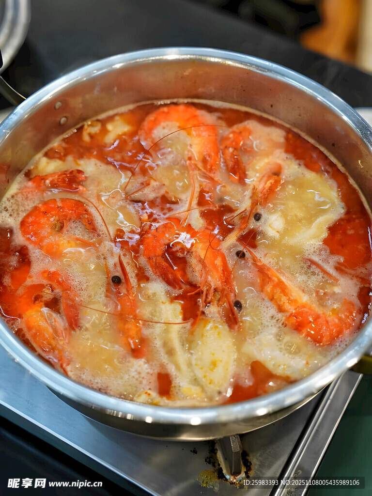 海鲜火锅
