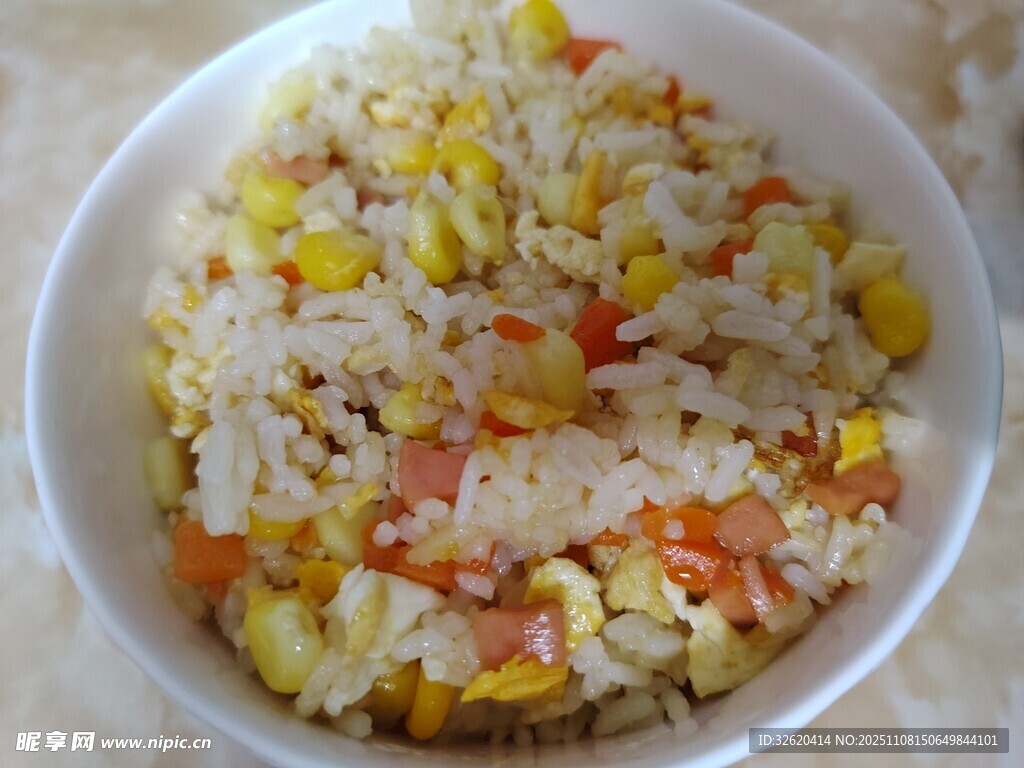 玉米蛋炒饭