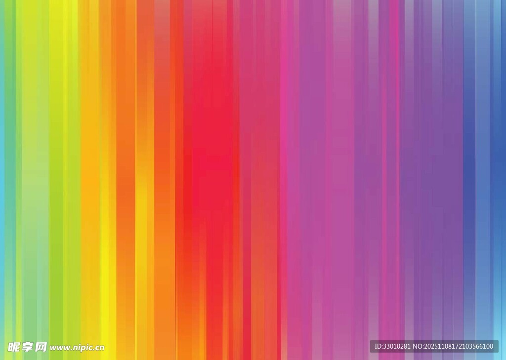 多彩渐变条纹背景图