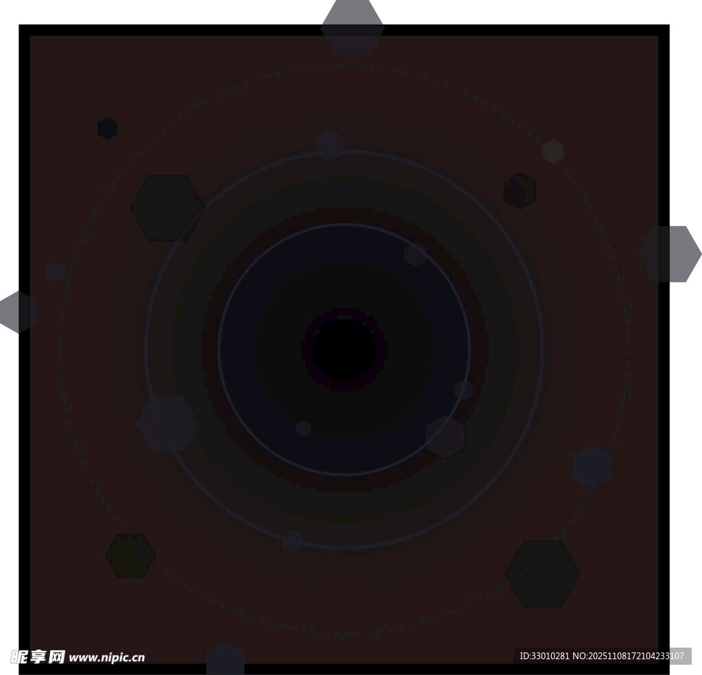 神秘黑色镜头特写