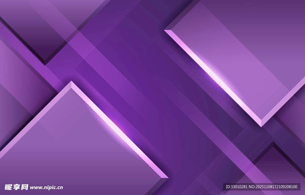 紫色几何抽象背景图案
