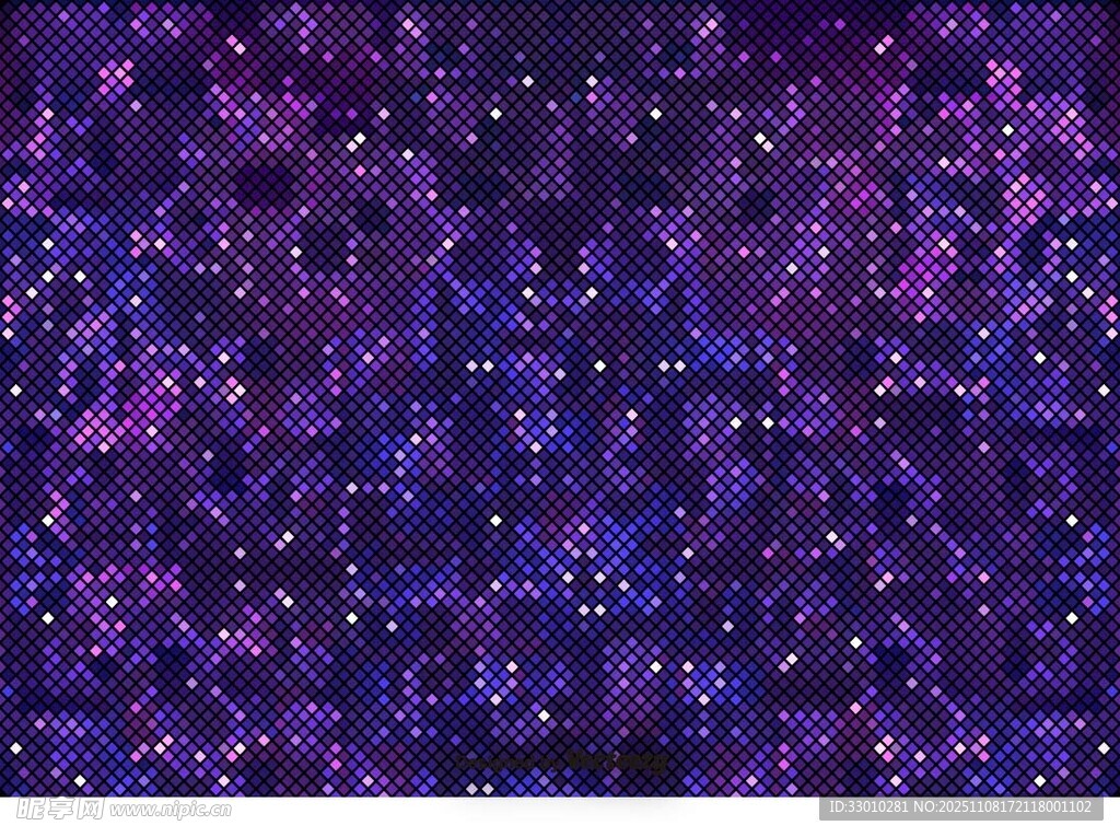 梦幻紫色星空背景图